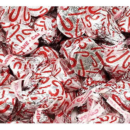 - Christmas Kisses, Candy Cane, Hershey's Kisses, 1 pound bag