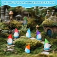 thumbnail image 4 of Wooowa 30 Pcs Mini Resin Gnomes Miniature Gnome Figurines Mini Dwarf Statues for DIY Fairy Garden Decor Ornaments Crafts Moss Landscape, 4 of 7