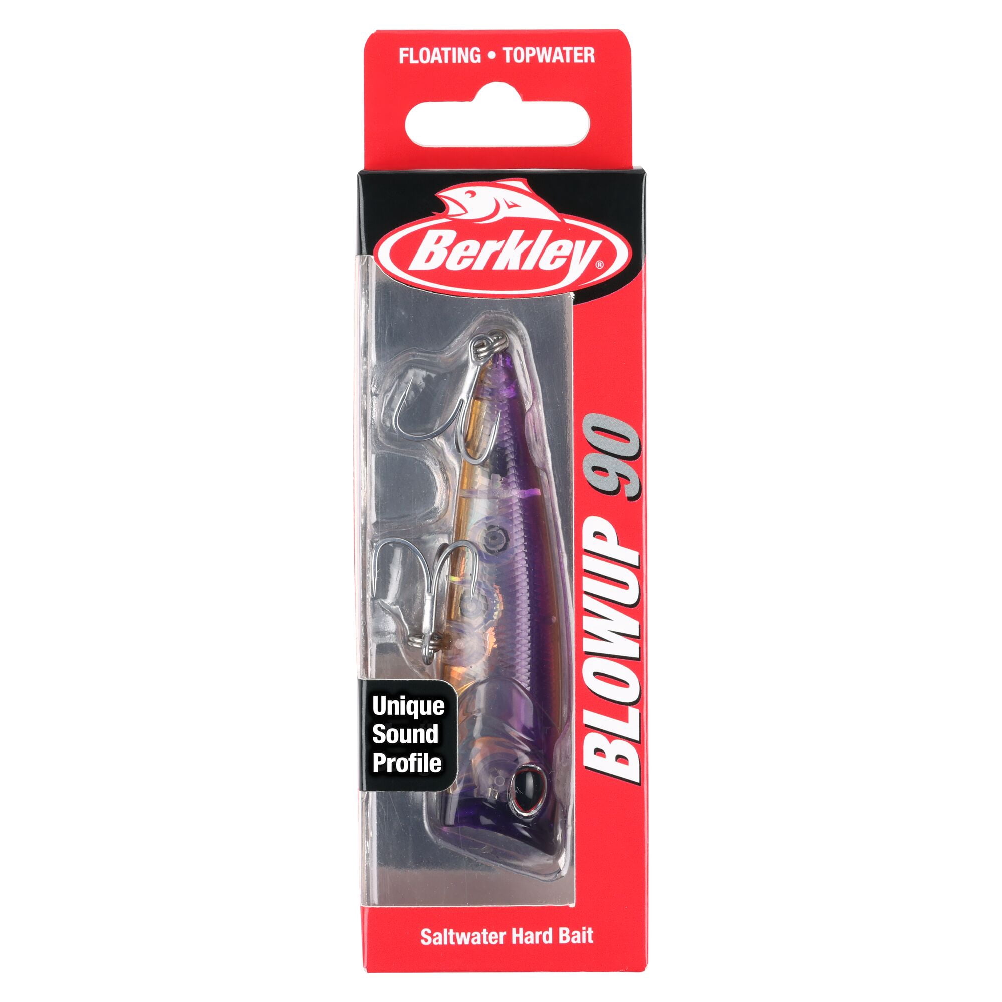 Berkley BlowUp Fishing Lure, 3.5 in, Peanut Butter and Jelly (1-count)