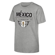 FIFA World Cup 2026 Men's Gray Mexico Soccer Ball Tee