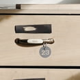 thumbnail image 1 of UPOUART 30Pcs Black Metal Numbered Key Tags Portable Key Labels for Organizing Keys Cards Bags and Lockers, 1 of 8