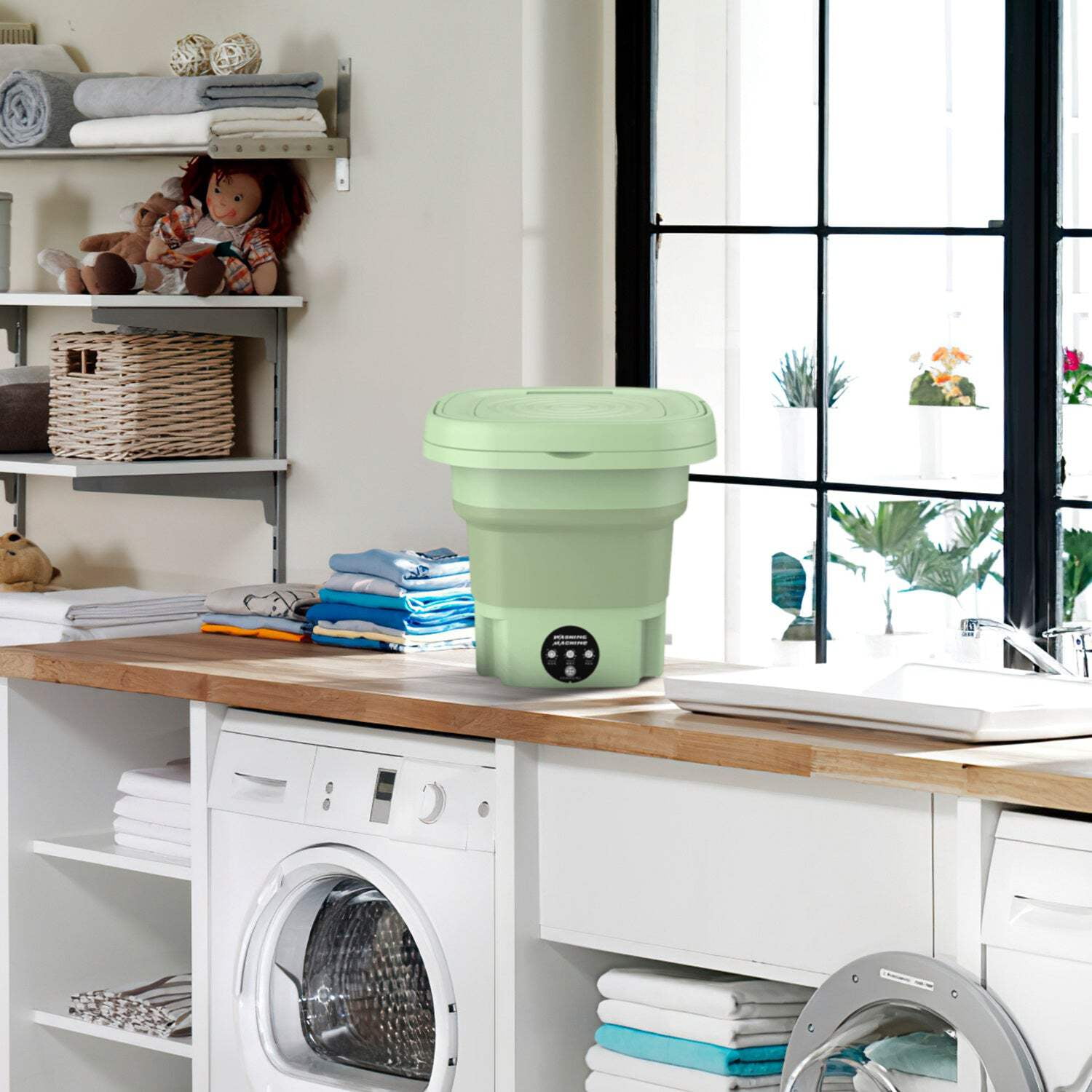 Foldable Laundry Machine