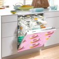 thumbnail image 2 of Yayeee Magnetic Dishwasher Cover for The Front Decoration Home Kitchen Machine Sticker Protector, Cartoon Doughnuts, 2 of 6