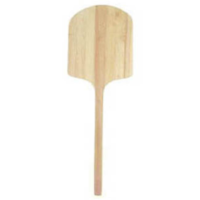 Round Blade Thunder Group WDPP1222 12x14-Inch Wooden Pizza Peel 22-Inch Overa 