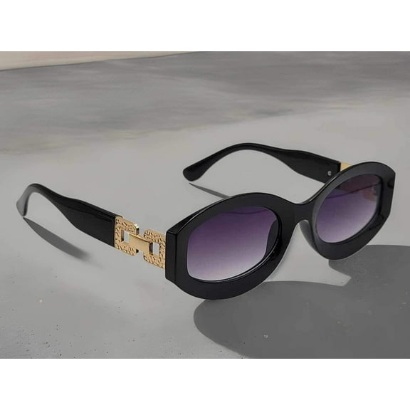 Popular Fashion Small Oval Vintage Cute Women Luxury Sunglasses Vintage