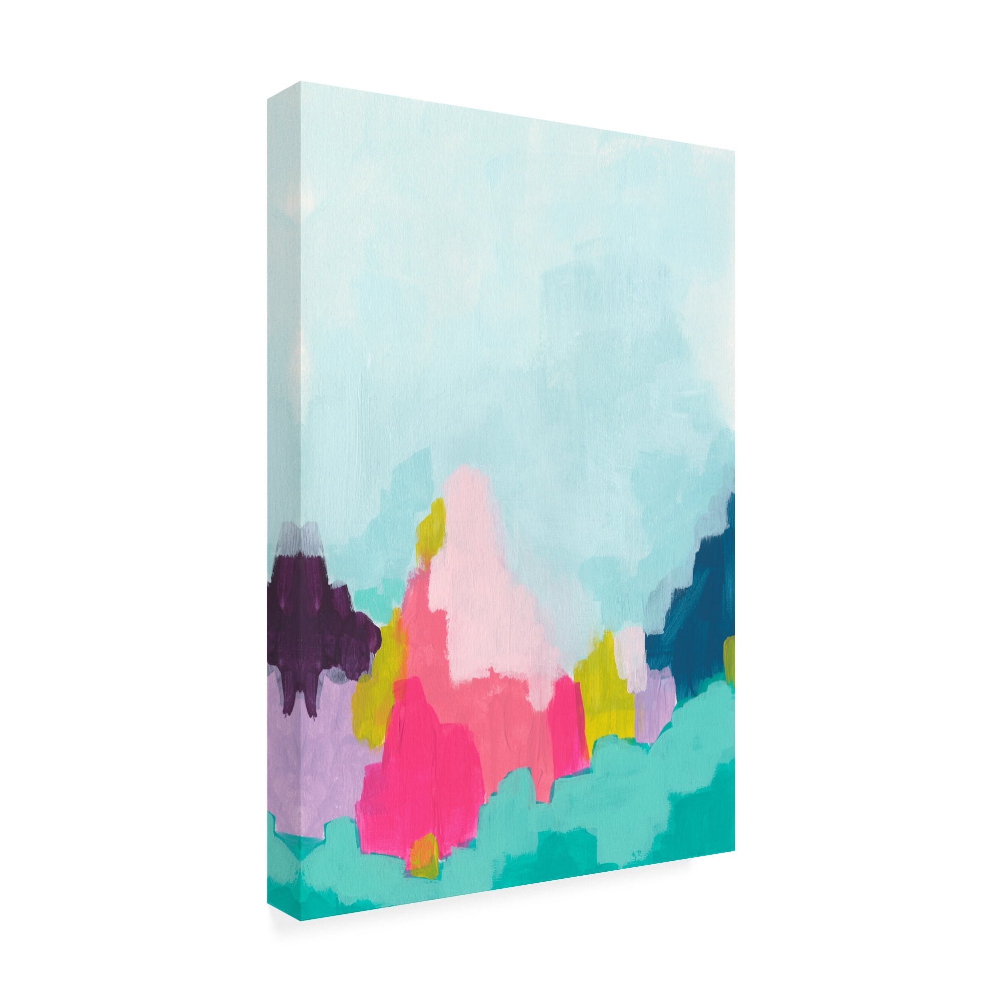 Trademark Fine Art 'Pixel Borealis I' Canvas Art by June Erica Vess