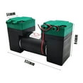 thumbnail image 2 of Micro Vacuum Pump Electric Pump Silent Small Air Pump Double Heads Diaphragm Pump 20L/MIN, 2 of 7