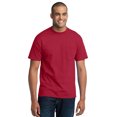 thumbnail image 1 of Port Company PC55P Mens Classic Pocket T-Shirt - Red - 3X-Large, 1 of 2