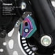 thumbnail image 4 of Motorcycle Front Wheel ABS Sensor Protective Cover Guard Protector Aluminum Alloy for XMAX 400 300 250 125 NMAX155 125 NVX155 Burnt Titanium, 4 of 5