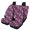 Mushroom Pattern, variant on Pzuqiu Pink Butterfly Car Seat Covers Full Set Easy Installation Car Front & Rear Seat Covers, Fashion Interior Seat Protection Cover