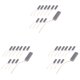 thumbnail image 1 of Cepillos de Carbón para Motor de 30 Piezas para Piezas de Lavadora Tipo Tambor 5X13,5X40mm, 1 of 5