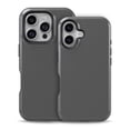 thumbnail image 2 of DesignSkinz Scratch-Resistant Hard Slim Case Compatible with iPhone 12 Pro (Compatible with MagSafe) - Solid Dark Gray, 2 of 9