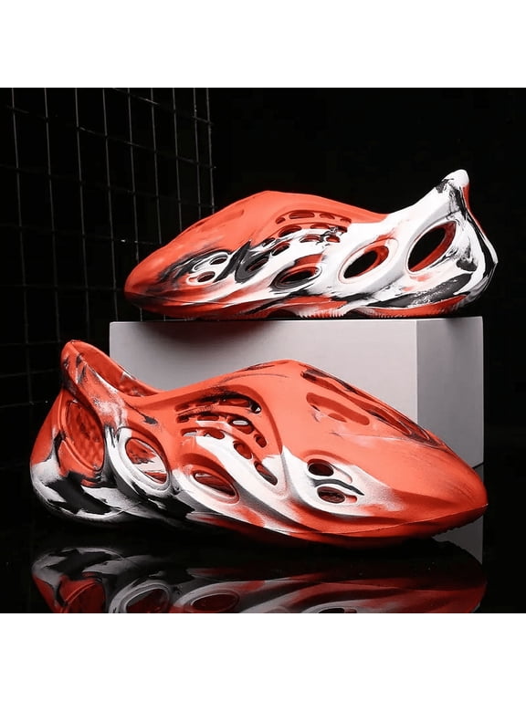 Men Women Clogs Foam Runner Shoes Casual Sports Shoes Lightweight Walking Sneakers Non-Slip Water Shoes Slip-On Outdoor Indoor Summer Beach Sandals Breathable Cloud Slides Slippers