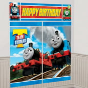 Angle View: Thomas the Tank & Friends Trains Wall Decoration Kit Birthday Party Scene Setter