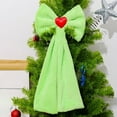 thumbnail image 1 of Christmas Tree Ornaments For Winter Heart Shaped Bow Tied Hanging Decorations, 1 of 6