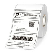 Dcenta Thermal Shipping Labels Shipping Package Thermal Printer All-Purpose Label Paper Self-adhesive Sticker
