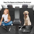 thumbnail image 6 of Dog Car Back Seat Cover, KIMHY XXL All Covered Pet Seat Protector for Truck, SUV, 60" W x 94" L, 6 of 9