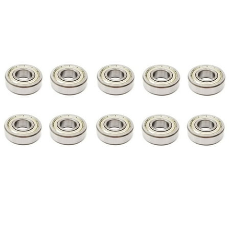 Bearings Blue Shield - 10x 1635 ZZ Metal Shielded Radial Ball Bearings - 3/4