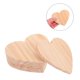 thumbnail image 3 of GOOHOCHY posavasos de madera con forma de corazón para San Valentín, antideslizantes y reutilizables, con un bonito diseño de corazón, decoración festiva para mesa de centro, hogar, oficina y camping., 3 of 8