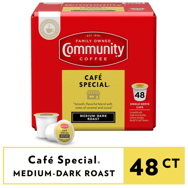 Community Coffee Café Special Pods for Keurig Kcups 48 Count Walmart