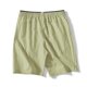thumbnail image 4 of pstuiky Pantalones cortos para hombre, Pantalones cortos casuales holgados de color liso con cremallera, bolsillo, cordón y cintura elástica para hombre Pantalones cortos para correr para hombre, 4 of 6
