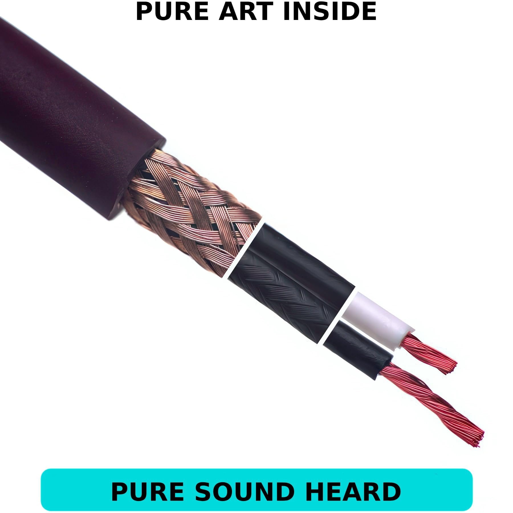 Evidence Audio The Forte Instrument Cable Straight to Straight Plugs 15 feet 4.5 m