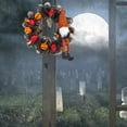 thumbnail image 4 of Couronne de Classification des Produits 2 Décorations Suspendues pour Porte d'Entrée d'Halloween pour Fête Intérieure et Extérieure, 4 of 4