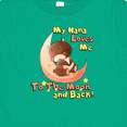 thumbnail image 4 of Inktastic My Nana Loves Me to the Moon and Back Boys or Girls Baby T-Shirt, 4 of 5