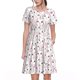 thumbnail image 1 of Disketp Cute Rabbit para Vestido de Manga Corta para Mujeres, Vestidos de Verano para Mujeres, Casual y Holgado para la Playa, 1 of 6