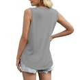 thumbnail image 7 of AherBiu Camisole Tops for Women Summer Tank Top Square Neck Sleeveless Casual Loose Comfy Basic Tee Shirts, 7 of 7