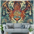 thumbnail image 4 of Orinice Tiger Tapestry Wall Hanging Unique Style Graphic Tapestries Home Wall Decor Art for Living Room Bedroom Apartment Farmhouse Dorm Decoration 50x40inch, 4 of 6