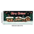 thumbnail image 3 of Christmas Christmas Garage Banner Personality Scene Background, 3 of 3