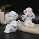 thumbnail image 5 of Estatua de ángel de querubín nórdico con alas de querubín, figura decorativa de bebé, colección de ángeles No digas, 5 of 9