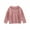 Rosy Pink, variant on Musuos Baby Girls Boys Autumn Winter Knit Sweater 3M Solid Color Long Sleeve Crewneck Knitwear