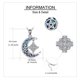 thumbnail image 4 of Collar YFN Witches Knot, plata de ley, bruja celta, pagana, 4 of 7