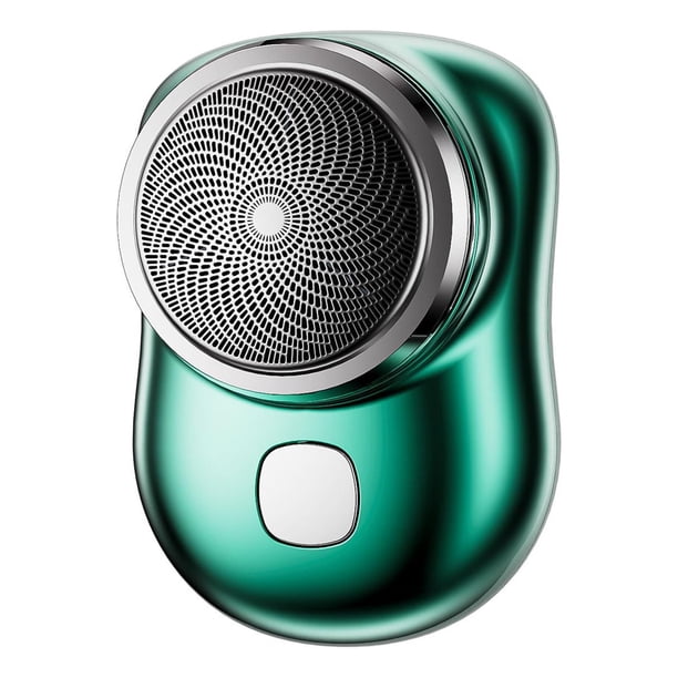 SGACAI Mini afeitadora eléctrica portátil para hombres, afeitadora, recortadora de barba, recarga USB