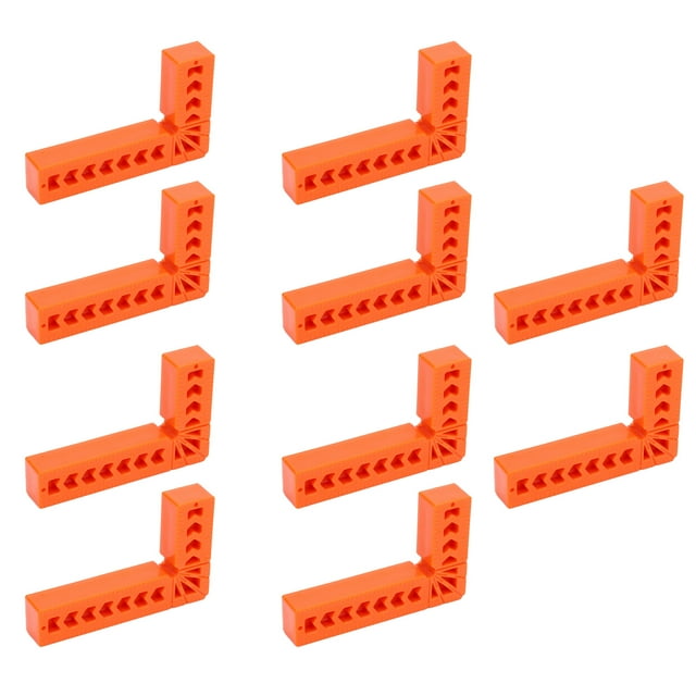 10 piezas de posicionador auxiliar de ángulo recto de 90° de 3 pulgadas para herramientas de carpintería de plásticos de ingeniería