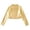 Yellow-60grg, variant on RFQWOVSR Kids Long Sleeve Mock Neck Leather Dance Top Retro Pullover