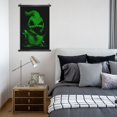 thumbnail image 6 of Oogie Boogie Poster Hanger Plastic Shaft Hanging Poster Wall Art Prints Canvas Decoration Artwork Gifts For Home Living Room Bedroom 20"X30", 6 of 7