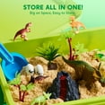 thumbnail image 5 of Klever Kits Dinosaur Sensory Bin for Child, Glow-in-The-Dark Dinosaur, Play Sand Toy for Boys Girls Age 3+, 5 of 9