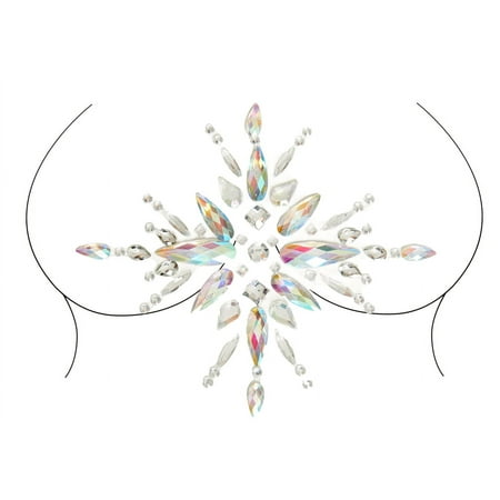 Leg Avenue Adhesive Festival Rave Body Gem Jewels Stickers