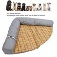 thumbnail image 3 of Estera de Enfriamiento triangular para mascotas, almohadilla de enfriamiento antideslizante, Estera para dormir de verano lavable desmontable con almohada elevada para cajas de, 3 of 7