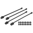 thumbnail image 3 of 4 Pcs Table Folding Legs Coffee Metal Fittings Kitchen Travel Adjustable Desk Foldable Laptop Coffee Table, 3 of 5