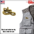 thumbnail image 6 of Boa Constrictor Pin, Reptile, Boidae, Gold Plated, Hat, Lapel, Brooch, Pins, Made in USA, Over 20 Reptiles Designs Available. Creative Pewter Designs. AG075, 6 of 8