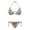 Camo Bow Design, variant on Fish Silhouette Camouflage Pattern Bikini Set, Elastic String Bathing Suit, Spandex Spaghetti Strap Swimwear Plus Size Design