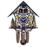 HerrZeit by Adolf Herr - Cuckoo Clock - Black Forest MAGIC BLUE