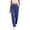 Blue, variant on Women's High Waist Straight Leg Yoga Pants with Pockets, Soft Stretch Active Workout Trousers for Women, All Season Casual Bottoms for Yoga Studio and Daily Walks, Sizes S-2XL