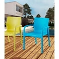thumbnail image 2 of Lagoon Silla de Comedor con Descansabrazos para Interior y Exterior con Protección UV, Modelo Alissa 7050 Lagoon  ALISSA, 2 of 4