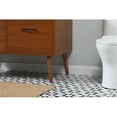 thumbnail image 5 of 42 inch single bathroom vanity in teak with backsplash, 5 of 8