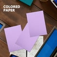 thumbnail image 4 of ELAYARD 100Ud Papel Card Stock Lavanda Para Origami Y Trabajos Creativos En Casa, 4 of 6